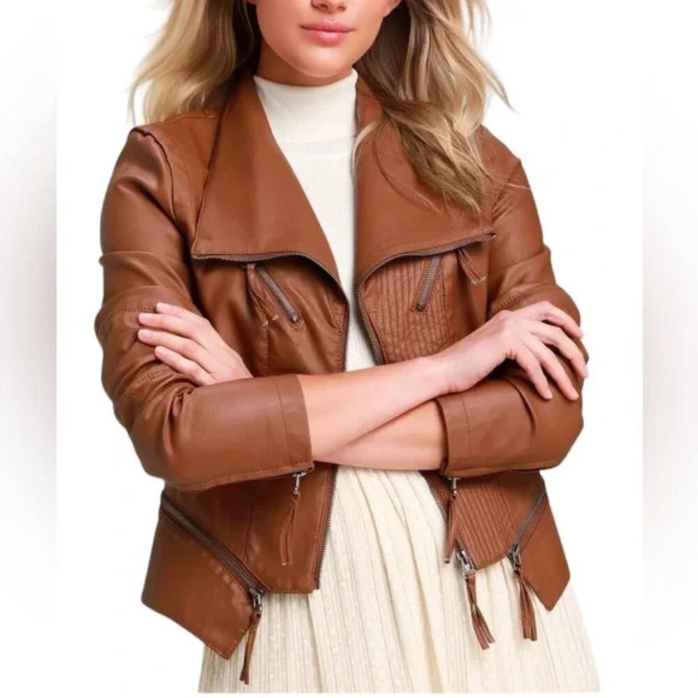 Lulu's Brown Leather Jacket